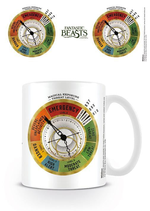 Fantastic Beasts Threat Level Ceramic Mug