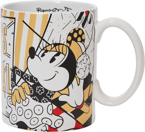 Enesco 6010310 Disney by Britto Midas Mickey and Minnie Mouse Always Original Coffee Mug