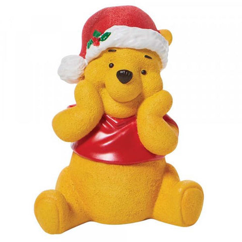 Disney by Department 56 Christmas Winnie The Pooh Figurine