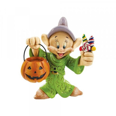 Disney Traditions Figurines Cheerful Candy Collector - Dopey Trick-or-Treating Figurine