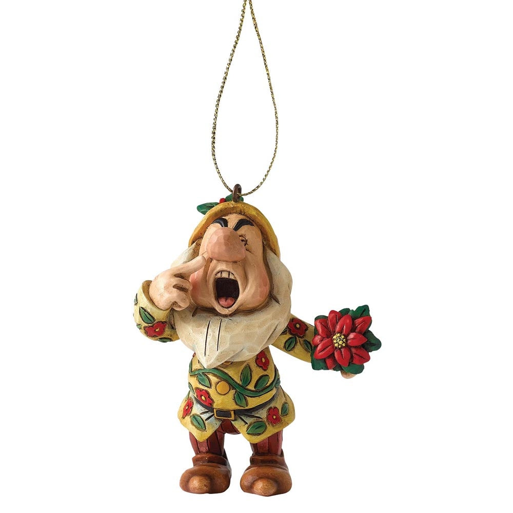 Disney Traditions Sneezy Dwarf Christmas Hanging Ornament