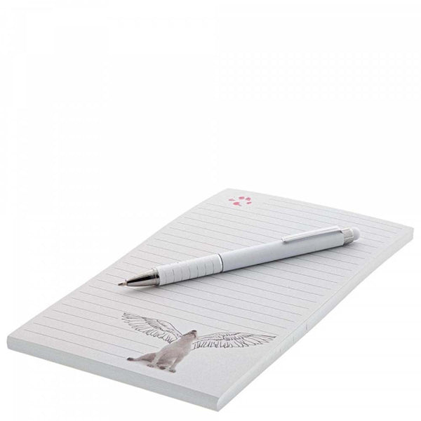 Jimmy The Bull 'Angel Wings' Notepad & Pen