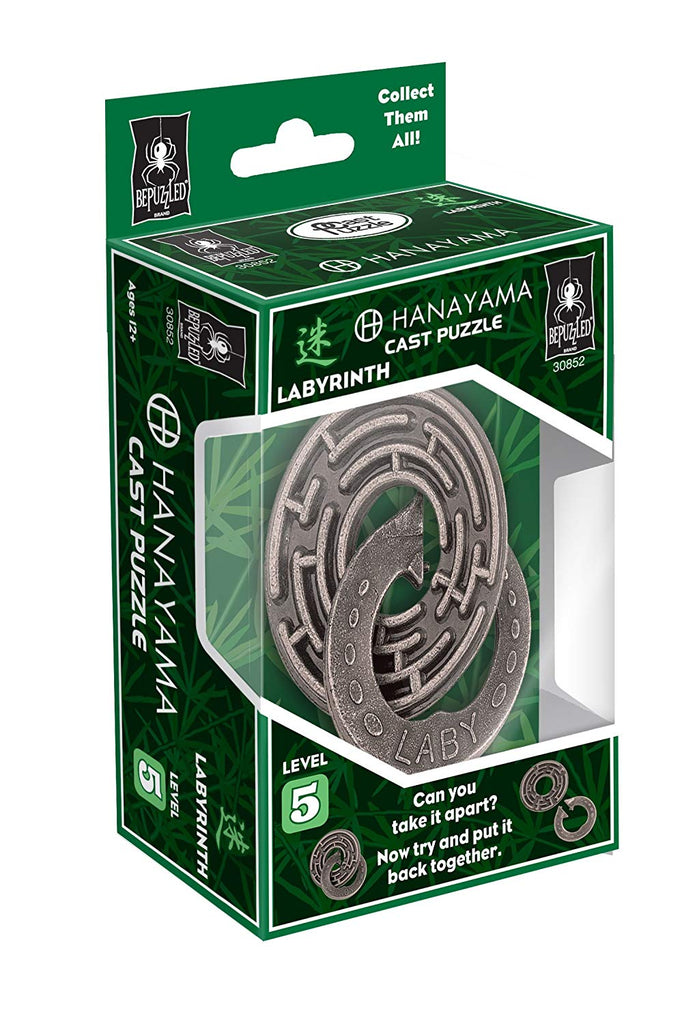 Hanayama Labyrinth Brain Teaser Puzzle New Boxed
