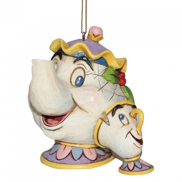 Disney Traditions MRS POTTS & CHIP ORNAMENT A21431