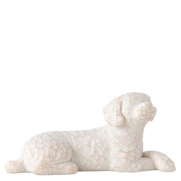 Willow Tree Figurine Gift Set Mother, Father, Son, Cat and Dog