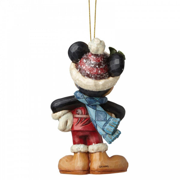 Disney Traditions Sugar Coated Mickey Mouse Hanging Ornament A28239
