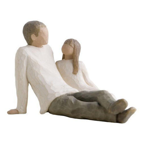 Willow Tree Figurine Father And Daughter 11.5cm