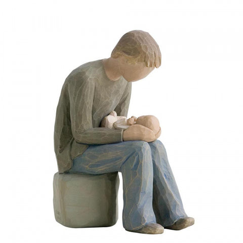 WILLOW TREE FIGURINE NEW DAD 14 cm