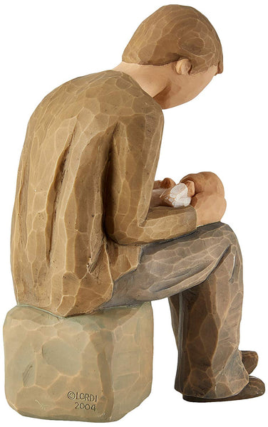 WILLOW TREE FIGURINE NEW DAD 14 cm