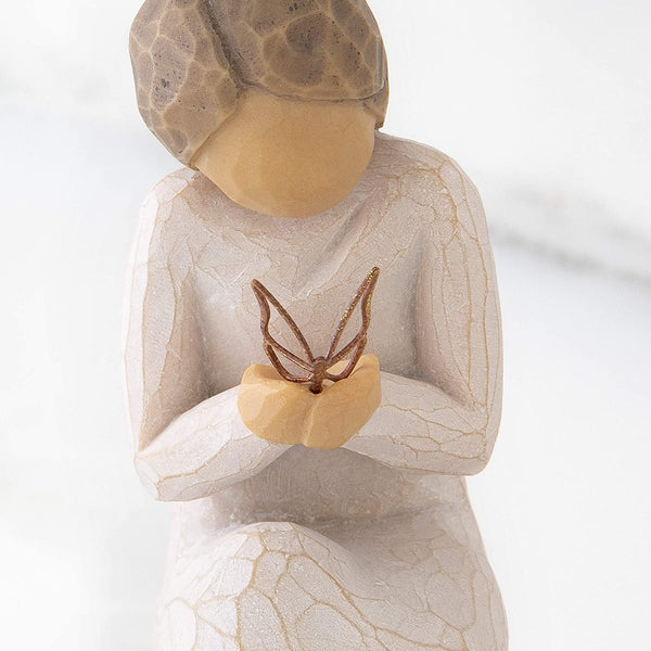 Enesco QUIET WONDER CAST STONE 28025